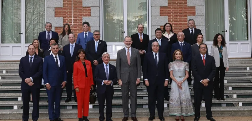2025 Rey Felipe recibió AIBG